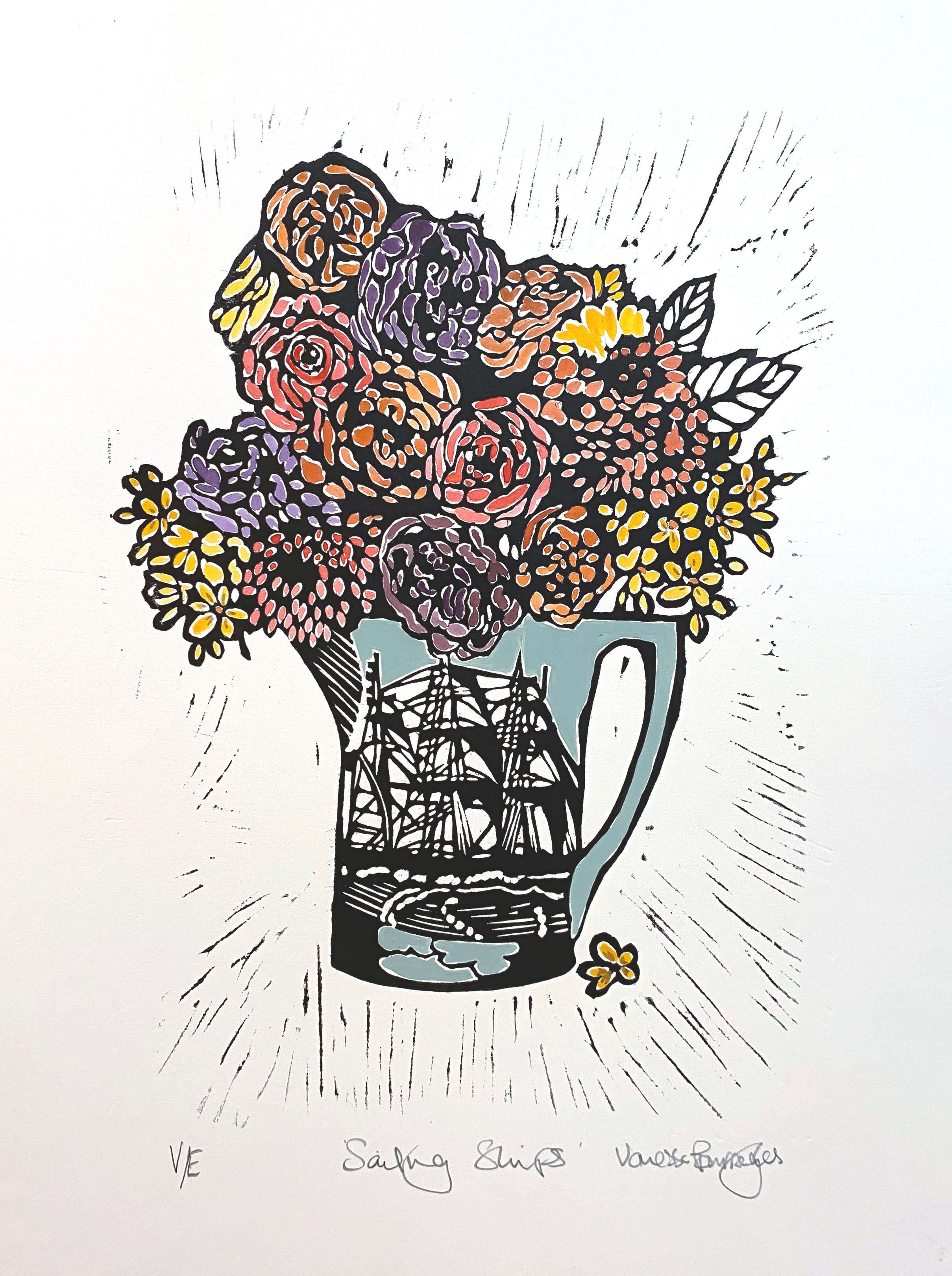 Vanessa Burroughes - 'Sailing Ships'