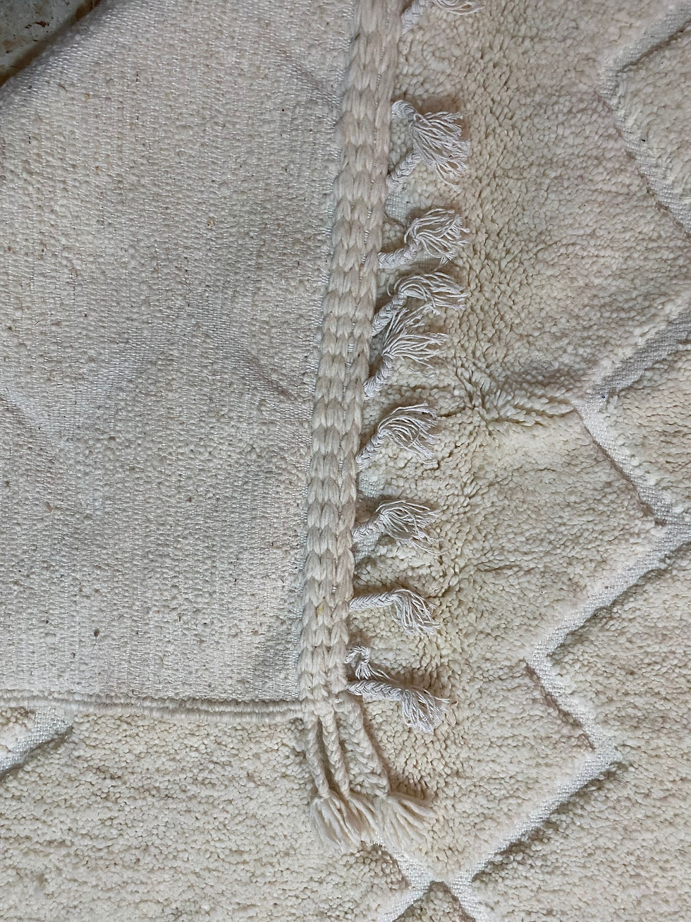 Thumbnail: Moroccan Berber rug - Beni ourain rug - all wool berber rug - Custom area rug