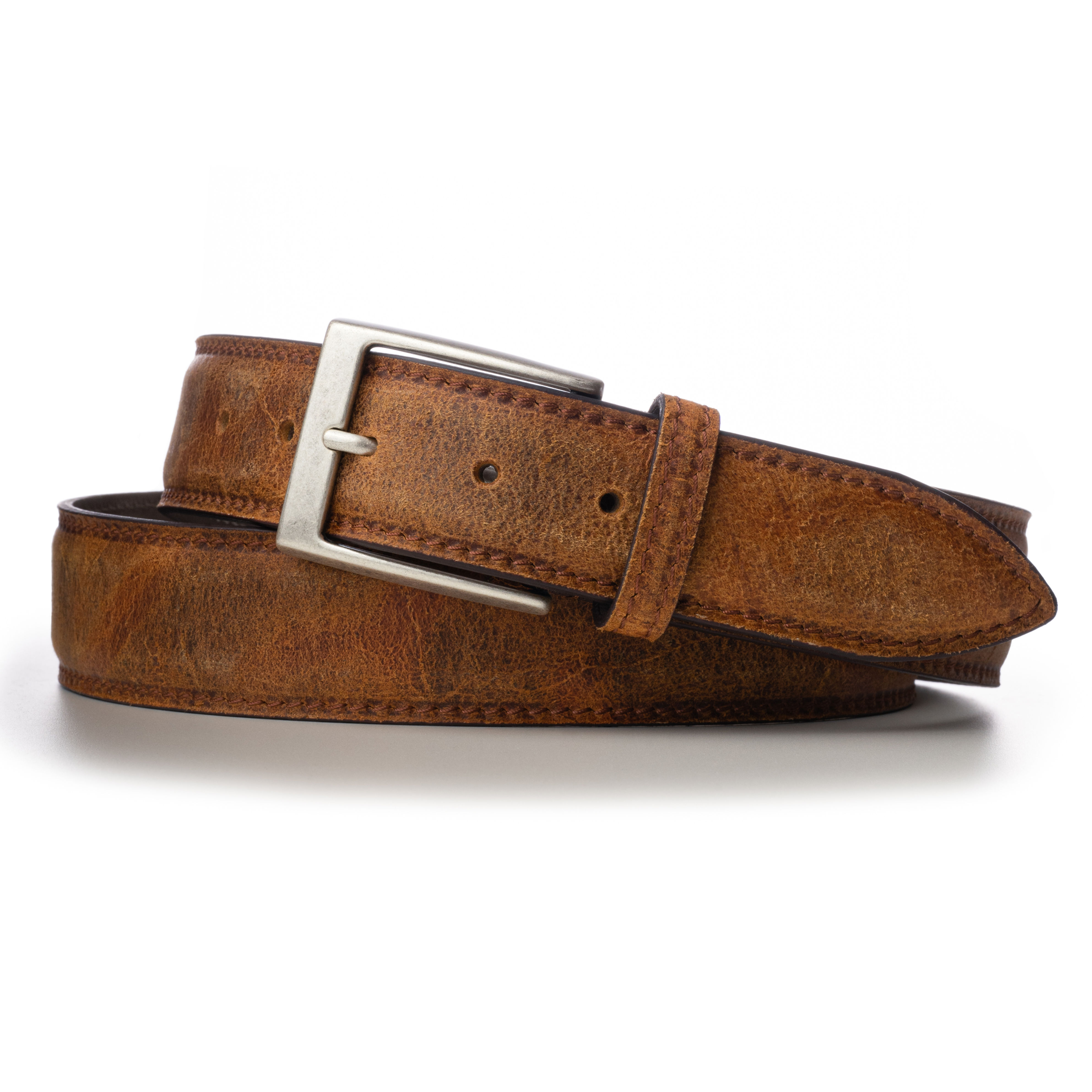 CINTURA DI VITELLO TABACCO