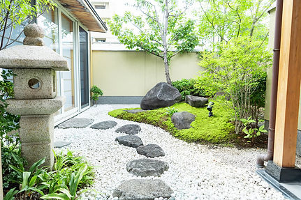 四季を感じられる庭