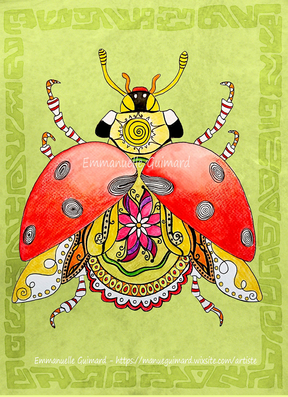 Coccinelle Tribal