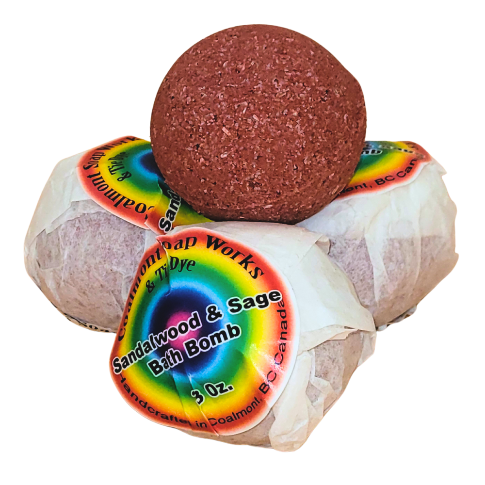 Sandalwood & Sage Bath Bomb