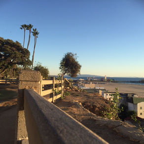 A winter day in Santa Monica