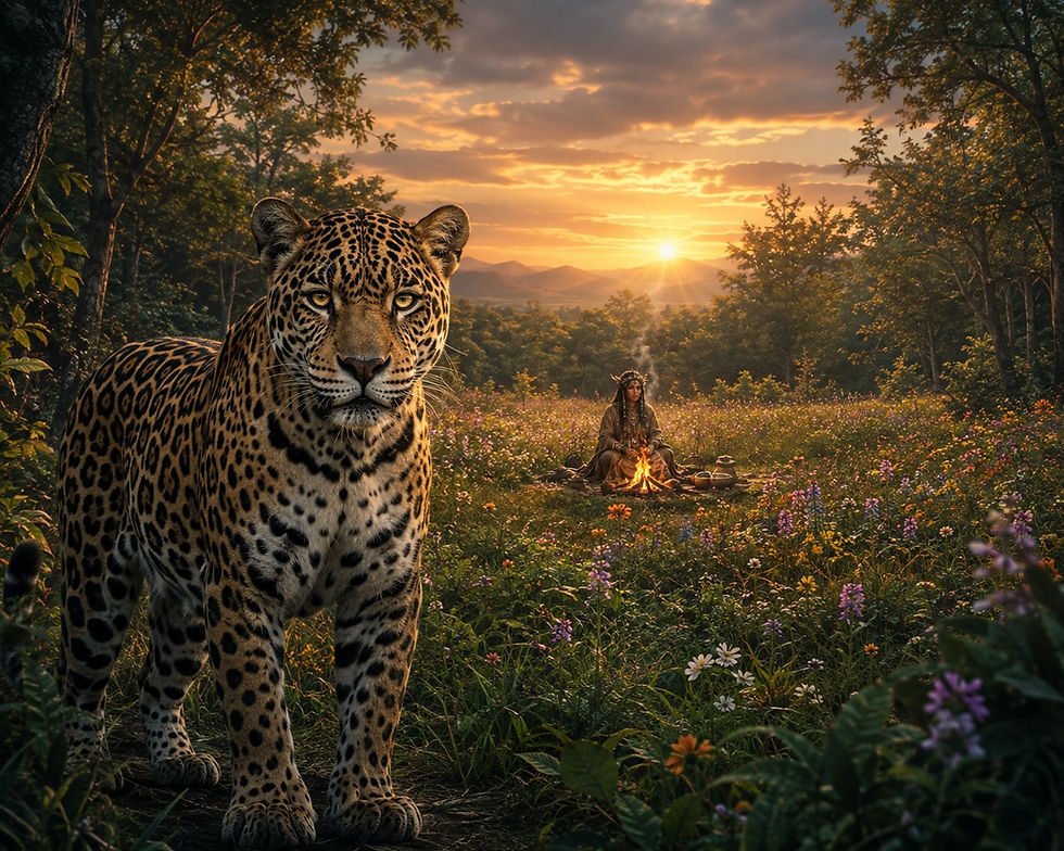 Jaguar Medizin im Schamanismus