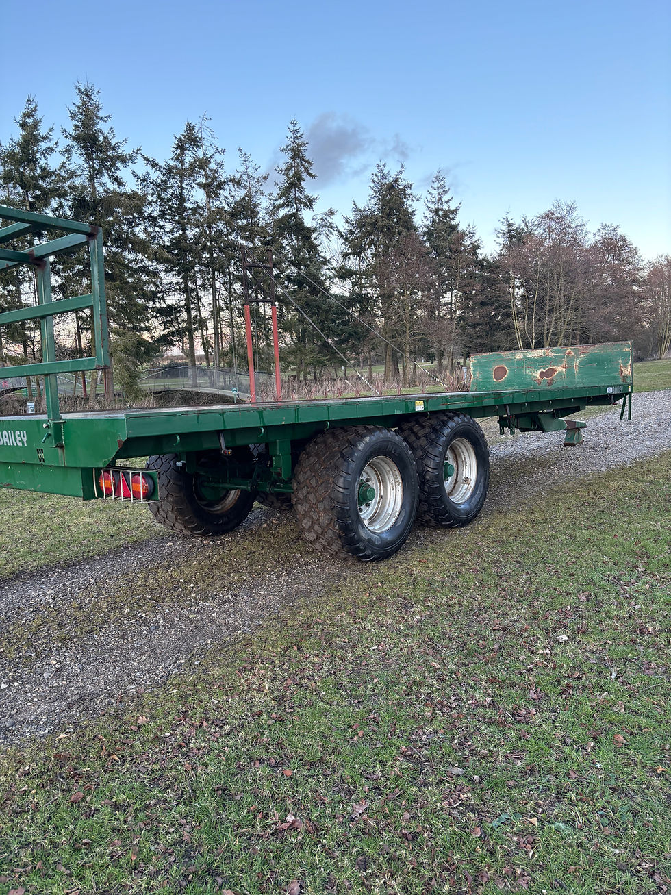 Thumbnail: 2013 Bailey 26ft Flatbed Trailer