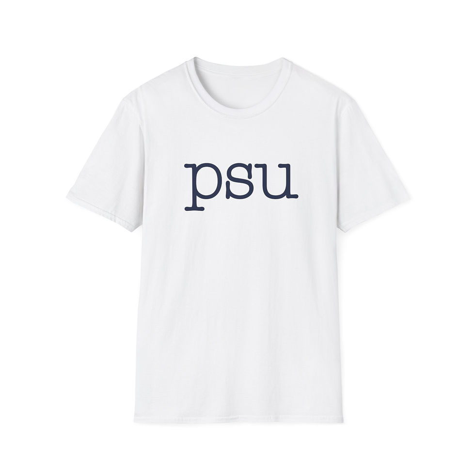Thumbnail: Penn State PSU Logo T-Shirt – Minimalist College Fan Apparel