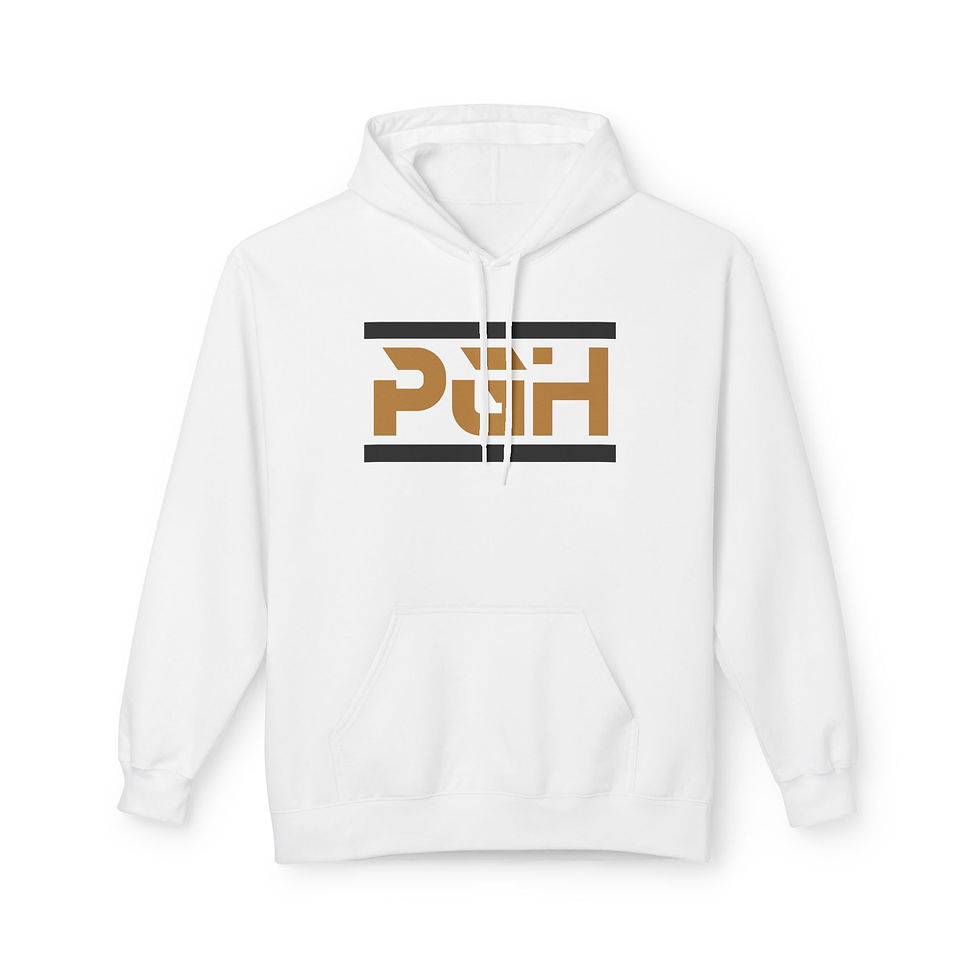 Thumbnail: PGH Monogram Hoodie | Pittsburgh Block Letter Logo