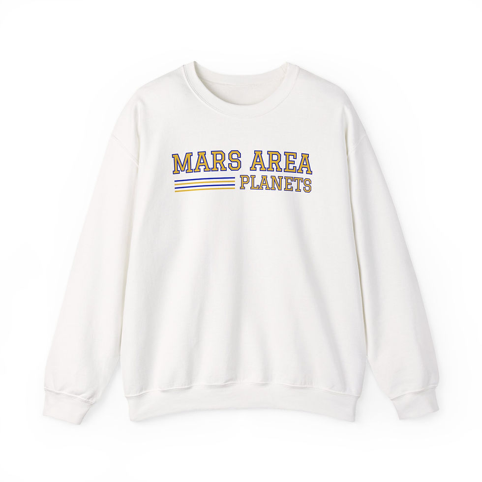 Thumbnail: Mars Area Fighting Planets Unisex Heavy Blend™ Crewneck Sweatshirt
