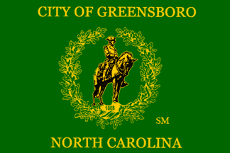 Greensboro North Carolina City Flag.gif