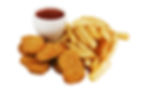 Chicken Nuggets & Chips (5pc)
