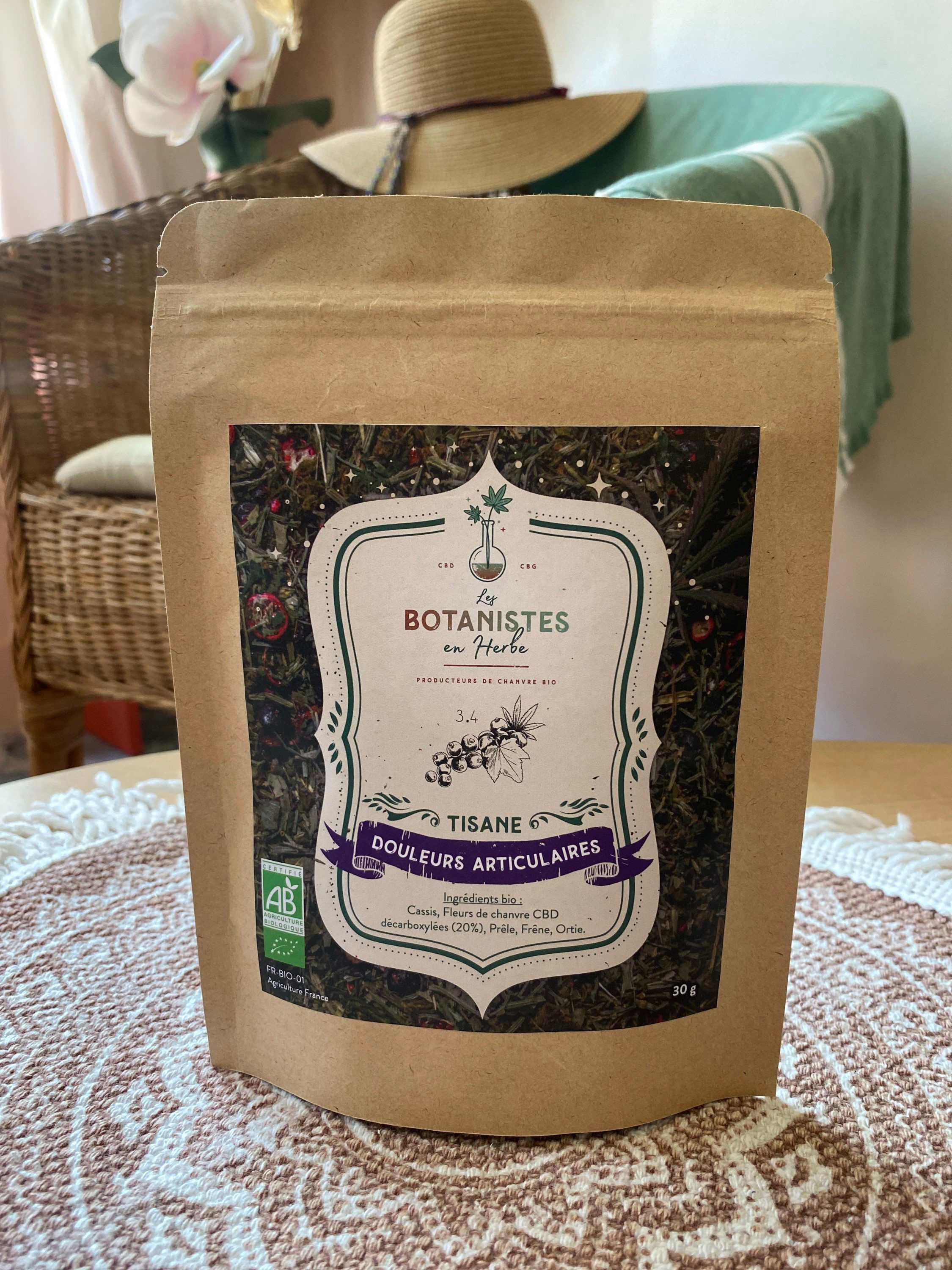 Tisane CBD -Douleurs articulaires