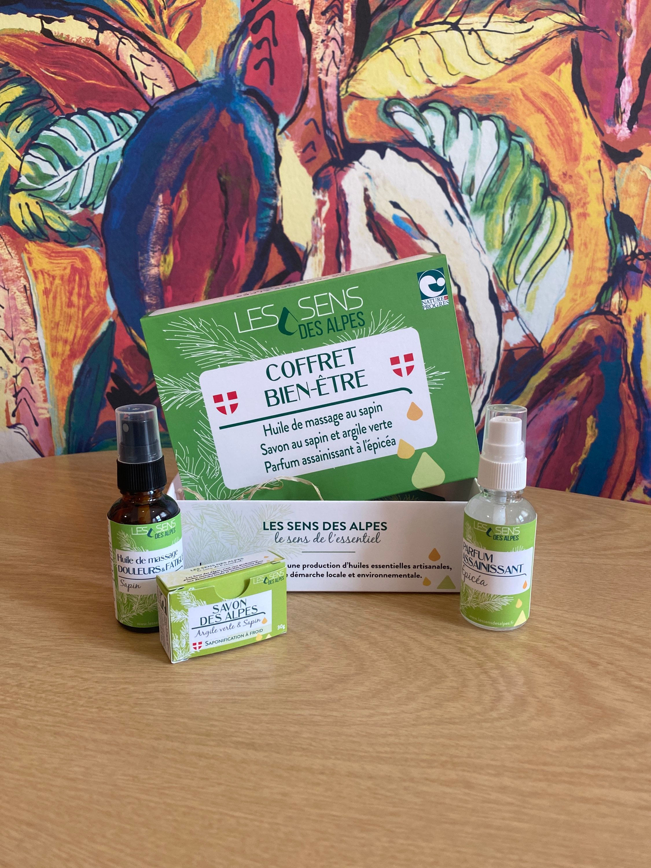 Coffret bien-être au sapin des Alpes