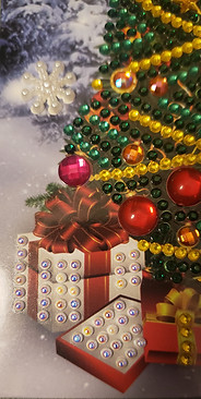 Christmas Present Diamond Painting Card Sneak Peek