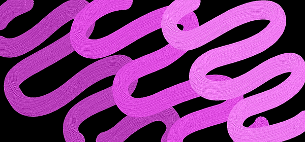 Different purple shades in a squiggly pattern