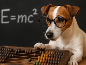 Ein Jack Russell spielt mit einem Intelligenzspielzeug