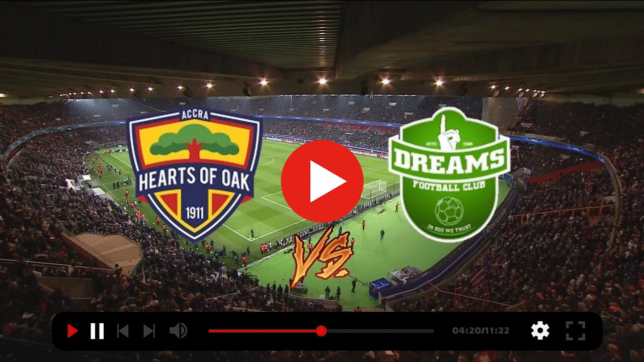 (((WATCH LIVE===))) Hearts of Oak vs. Dreams live 20 November 2022 content media