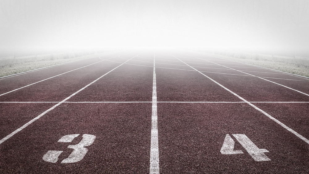 The starting line