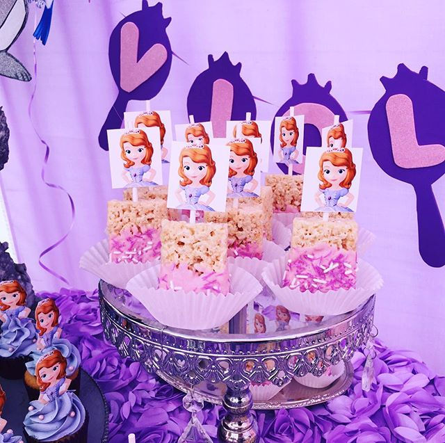 #ricecrispytreats #anyoccassion #anytime #anyparty #sofiathefirstparty