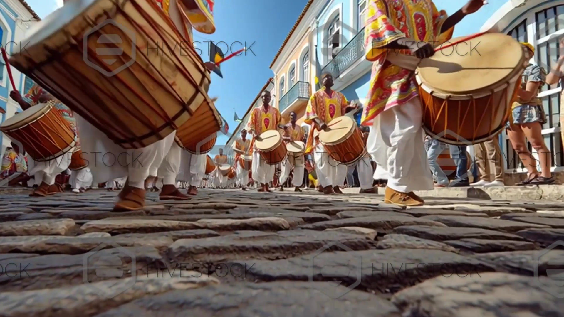 Hivestock_Festa de tambor na rua