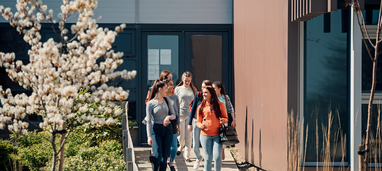 Chatting after Class