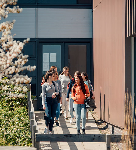 Chatting after Class