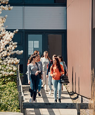 Chatting after Class