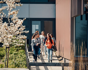 Chatting after Class