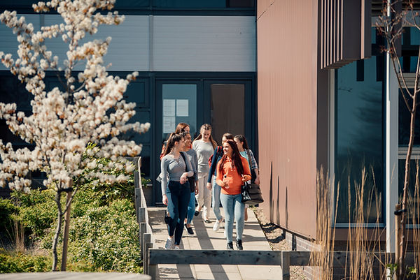 Chatting after Class