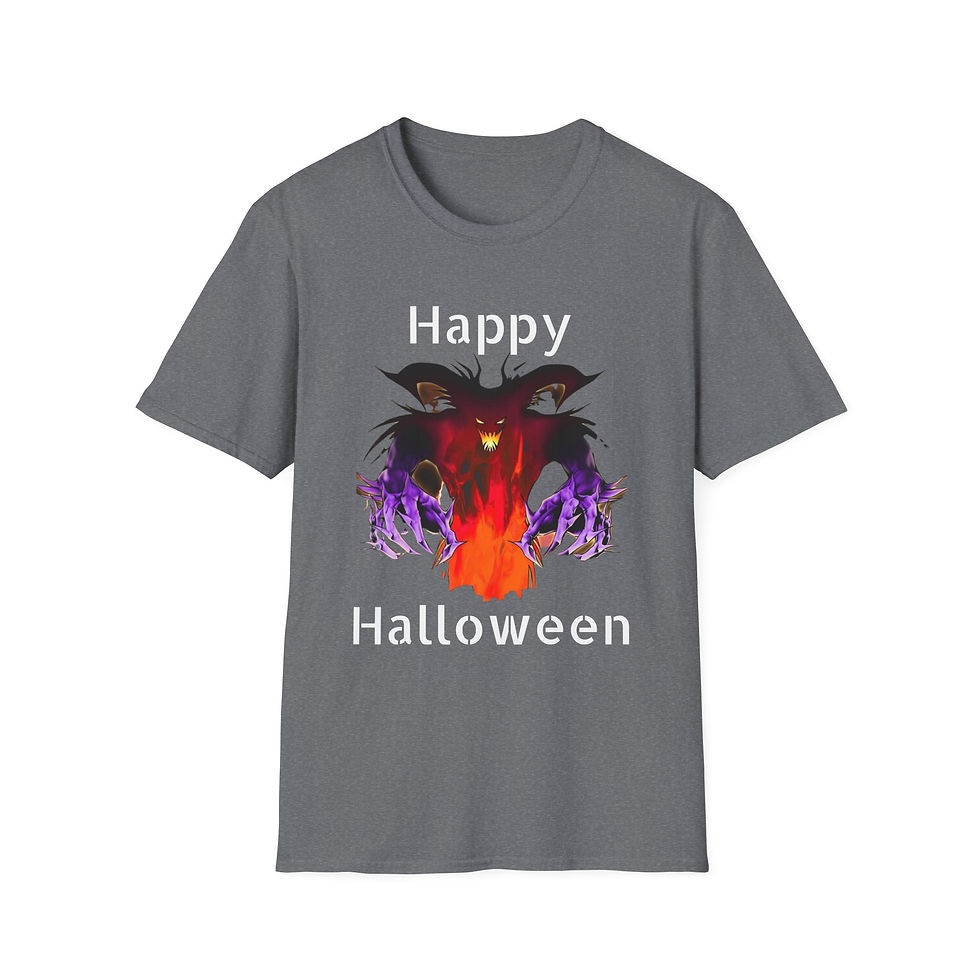 الصورة المصغرة: Wynning Cards Halloween #5 Unisex Softstyle T-Shirt