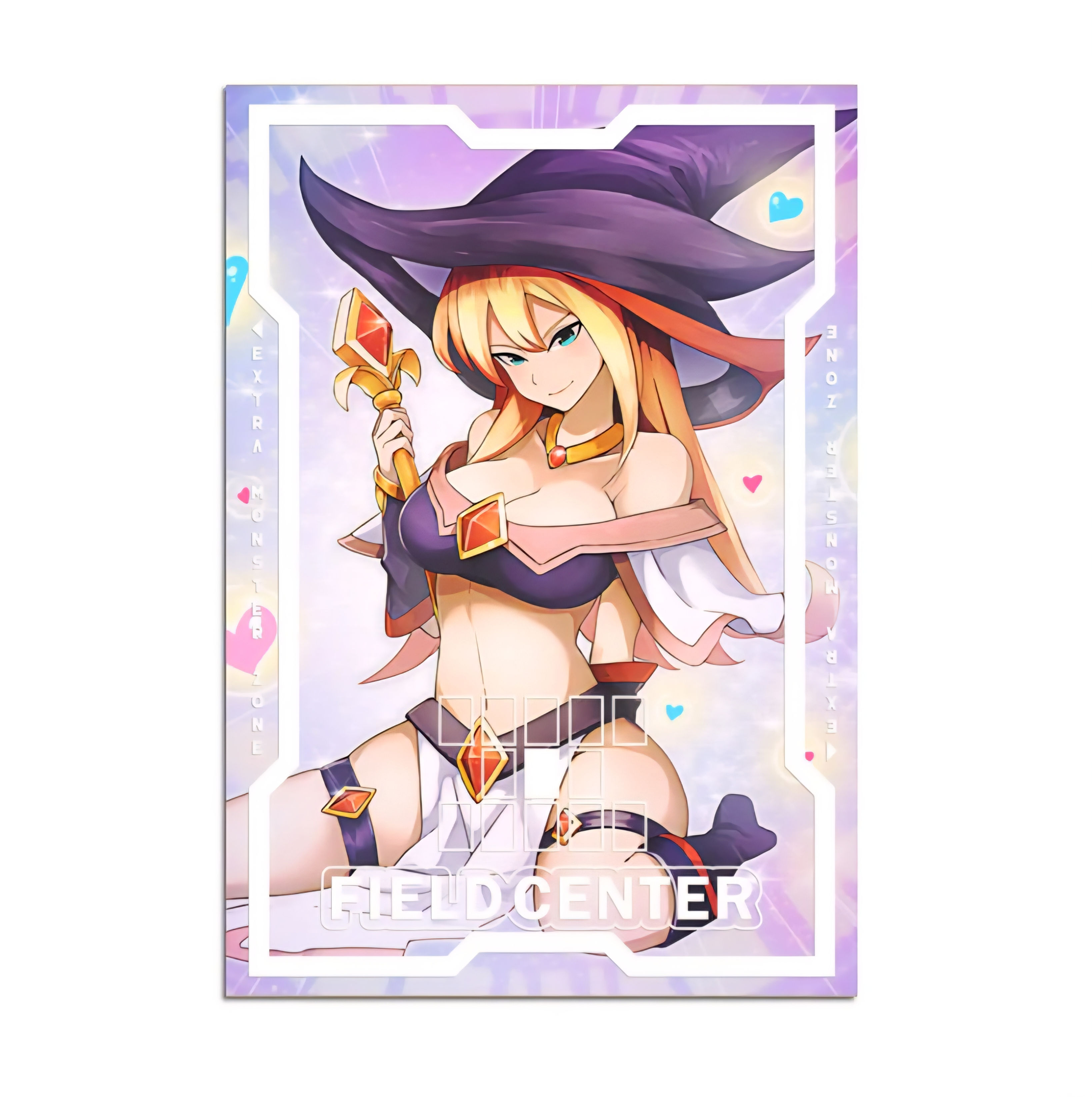 Wynning Cards/LDB Duel Collab Magician Girl Custom Metal Field Center