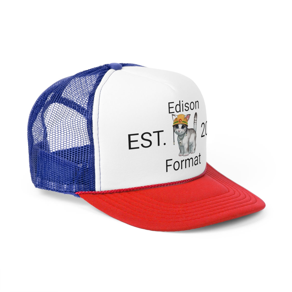 Kitty Edison Trucker Caps