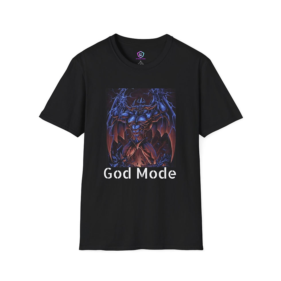 थंबनेल:  God Mode #2 Wynning Cards Blade Unisex Softstyle T-Shirt