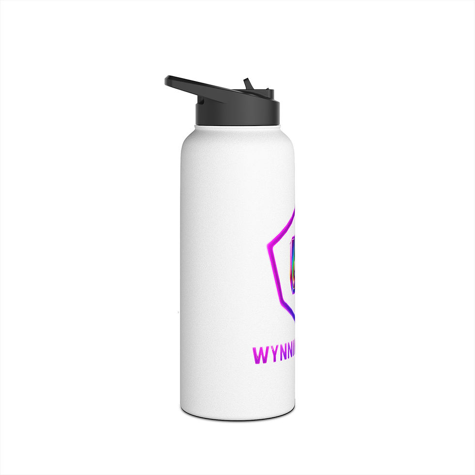 الصورة المصغرة: Wynning Cards Stainless Steel Water Bottle, Standard Lid