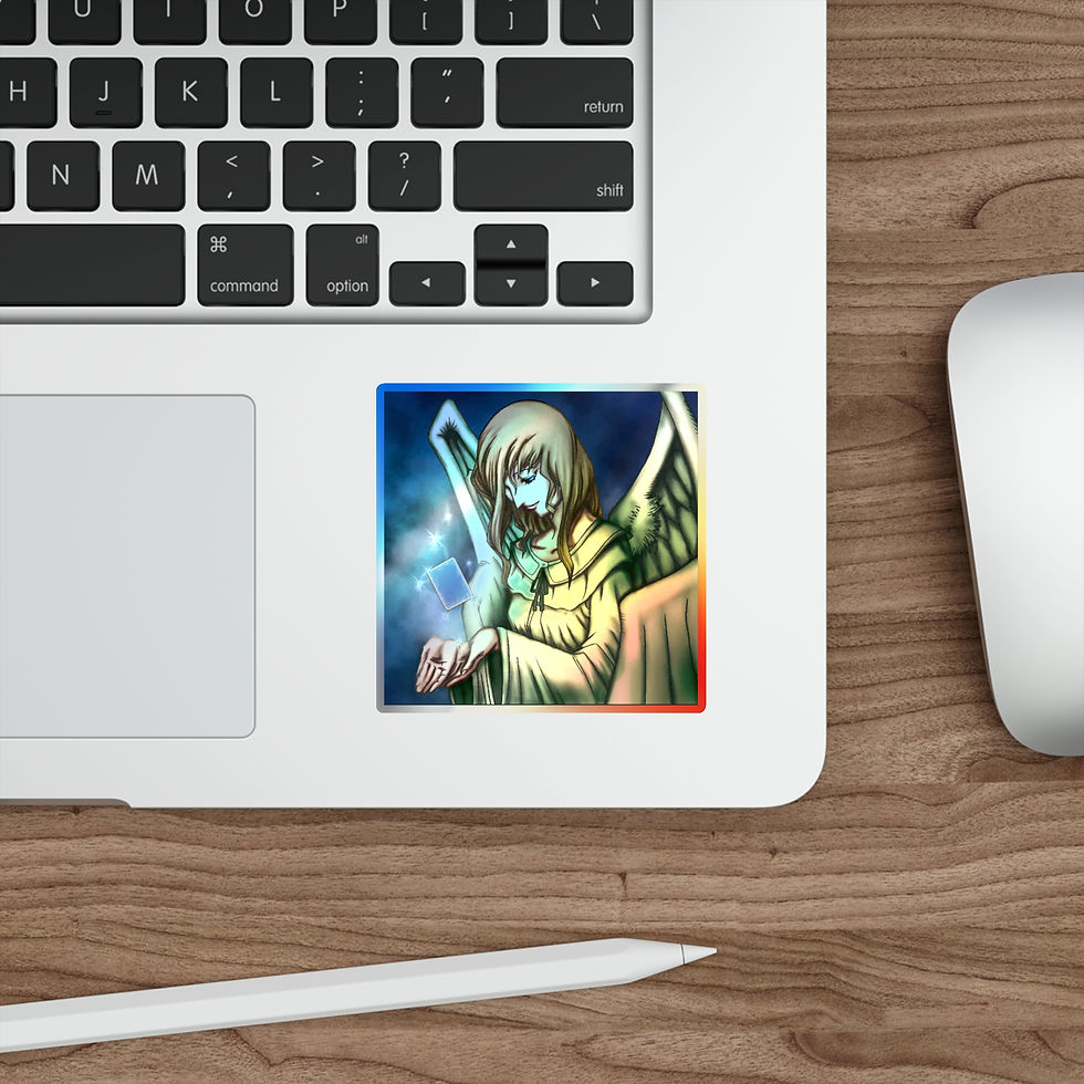 الصورة المصغرة: Charity Forbidden One Holographic Die-cut Stickers