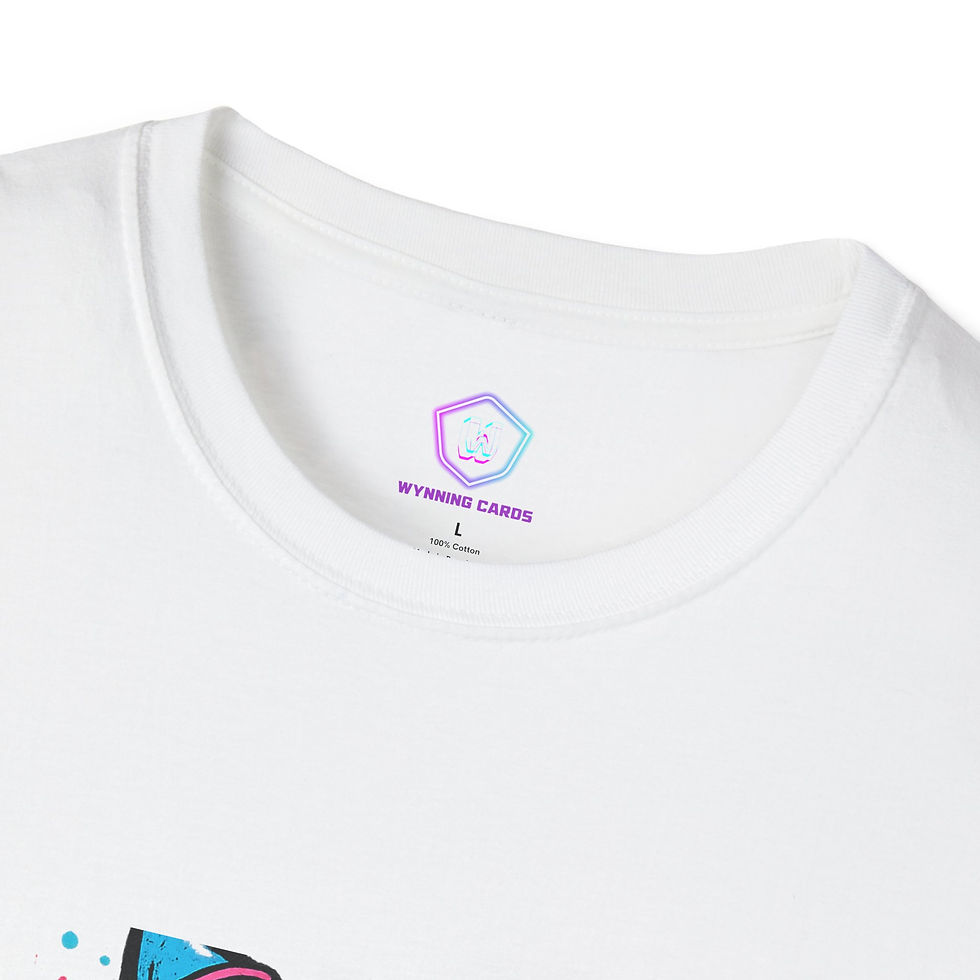 縮圖：Magician Girl (Graffiti #11) Unisex Softstyle T-Shirt