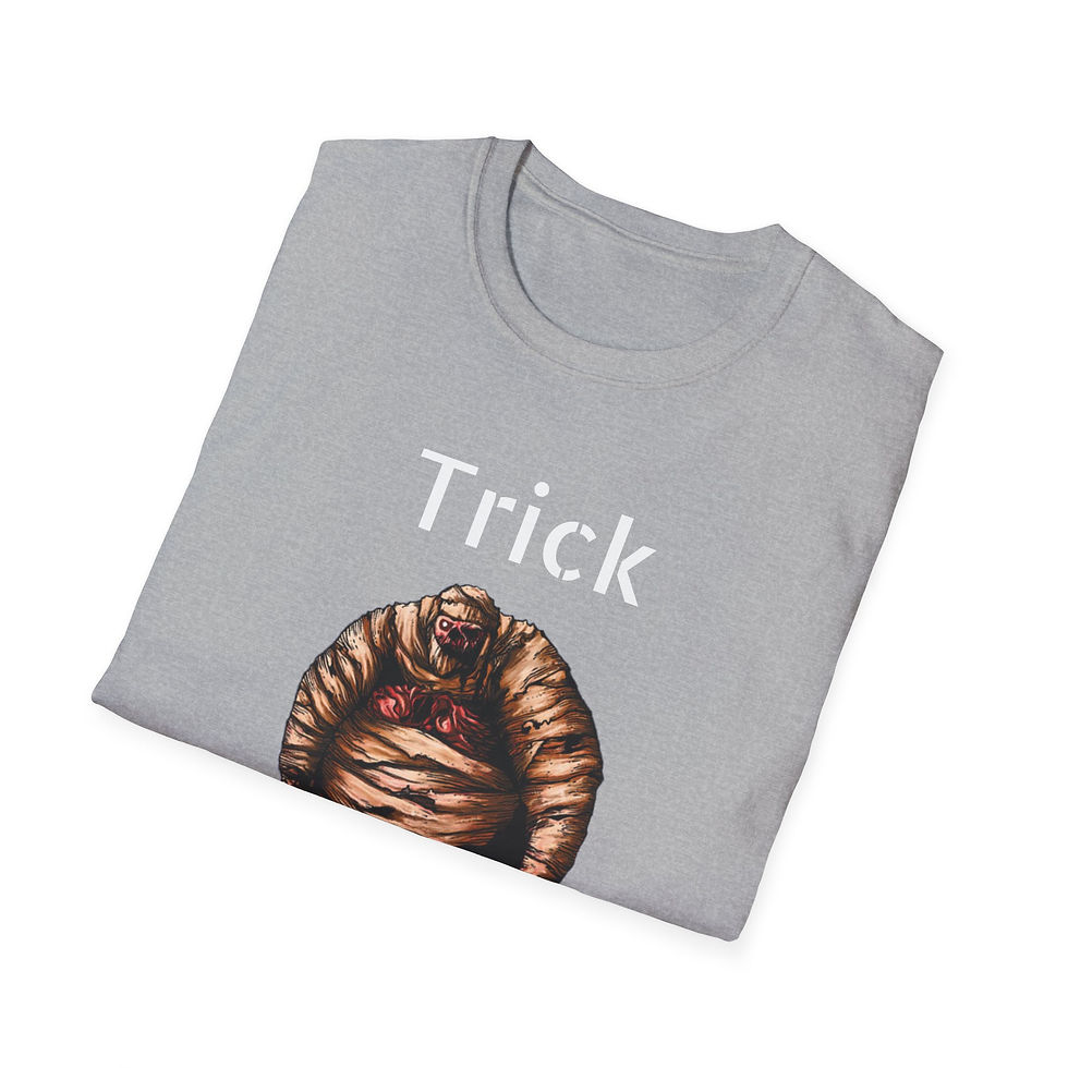 थंबनेल: Wynning Cards Halloween #6 Unisex Softstyle T-Shirt