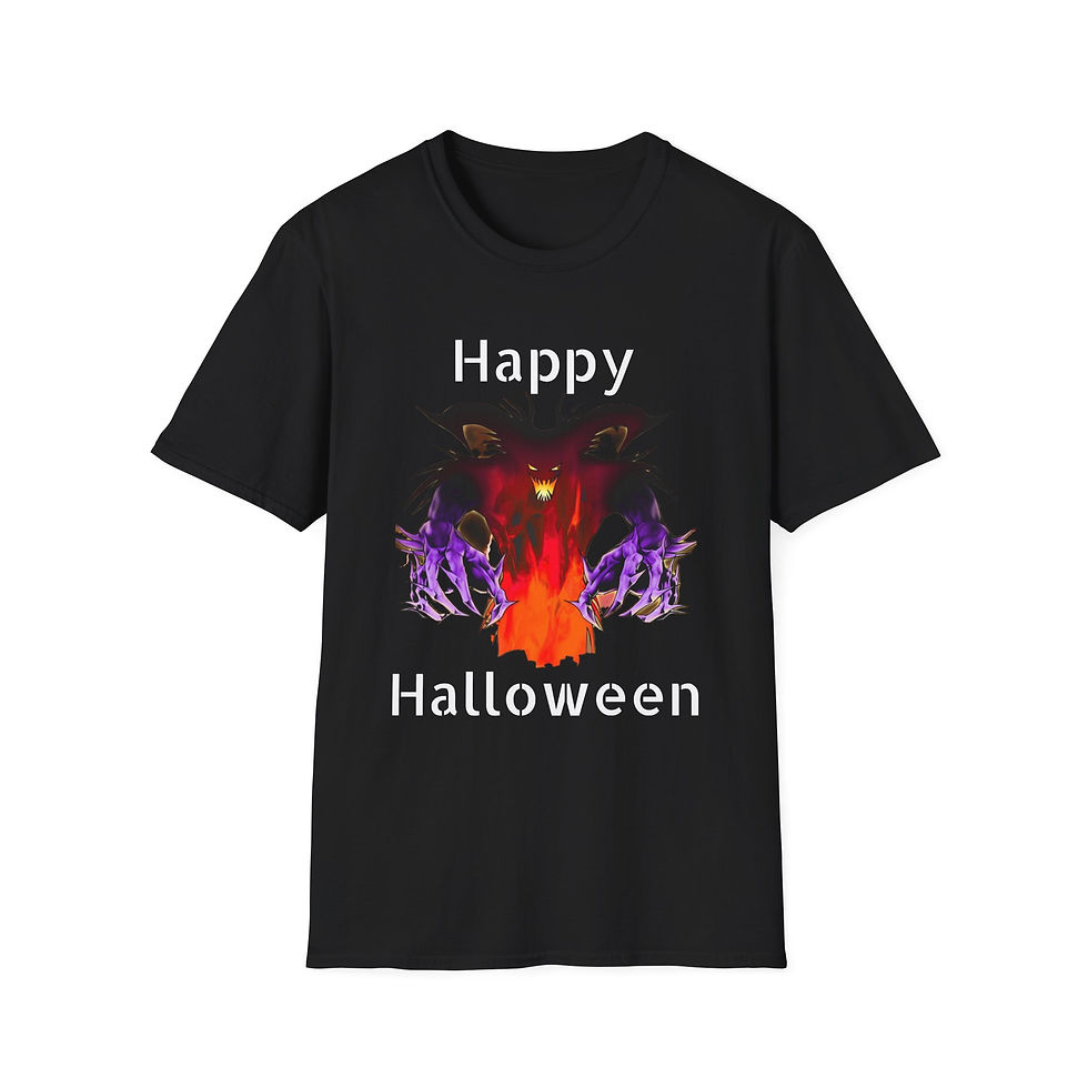 Wynning Cards Halloween #5 Unisex Softstyle T-Shirt