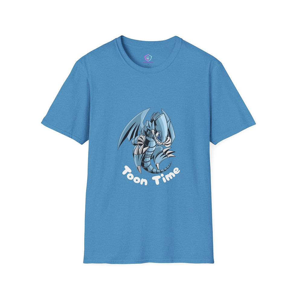 Miniaturbild: Blue-Eyes Toon Unisex Softstyle T-Shirt