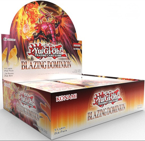 Yu-Gi-Oh! Blazing Dominion - Booster Box 1st Edition (Sealed Case