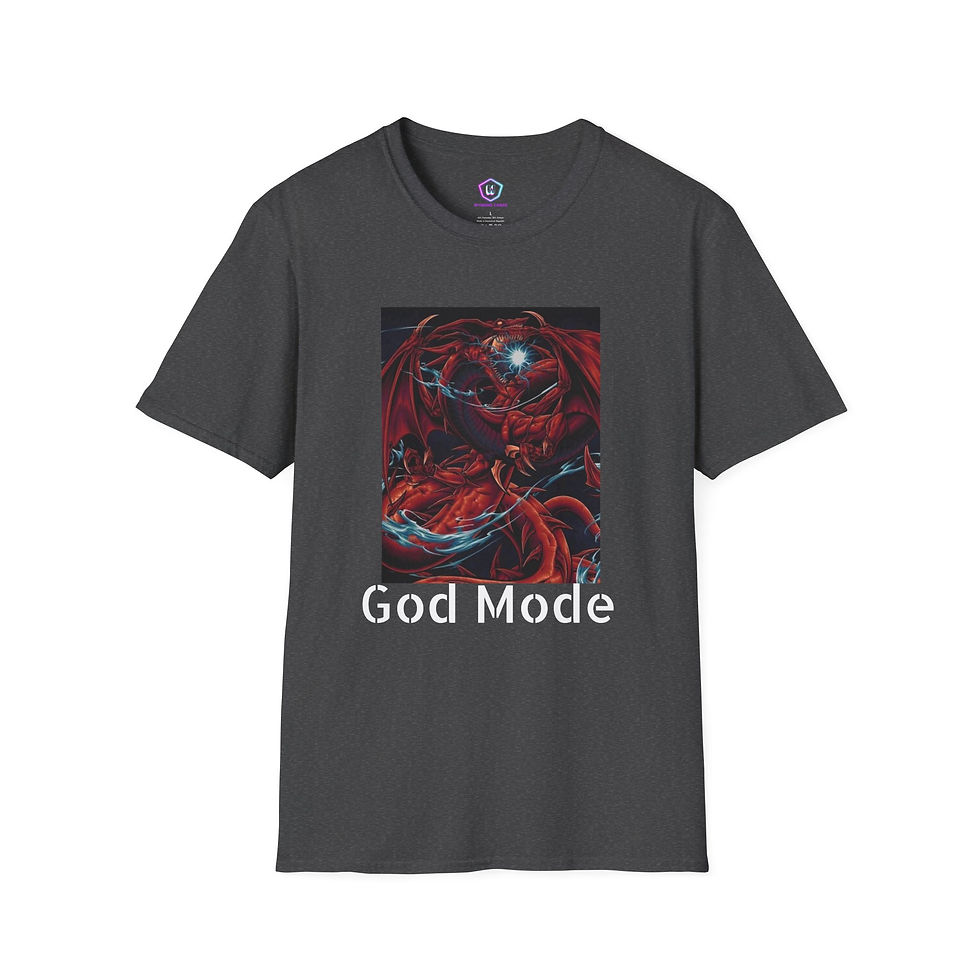 God Mode Wynning Cards Blade Unisex Softstyle T-Shirt