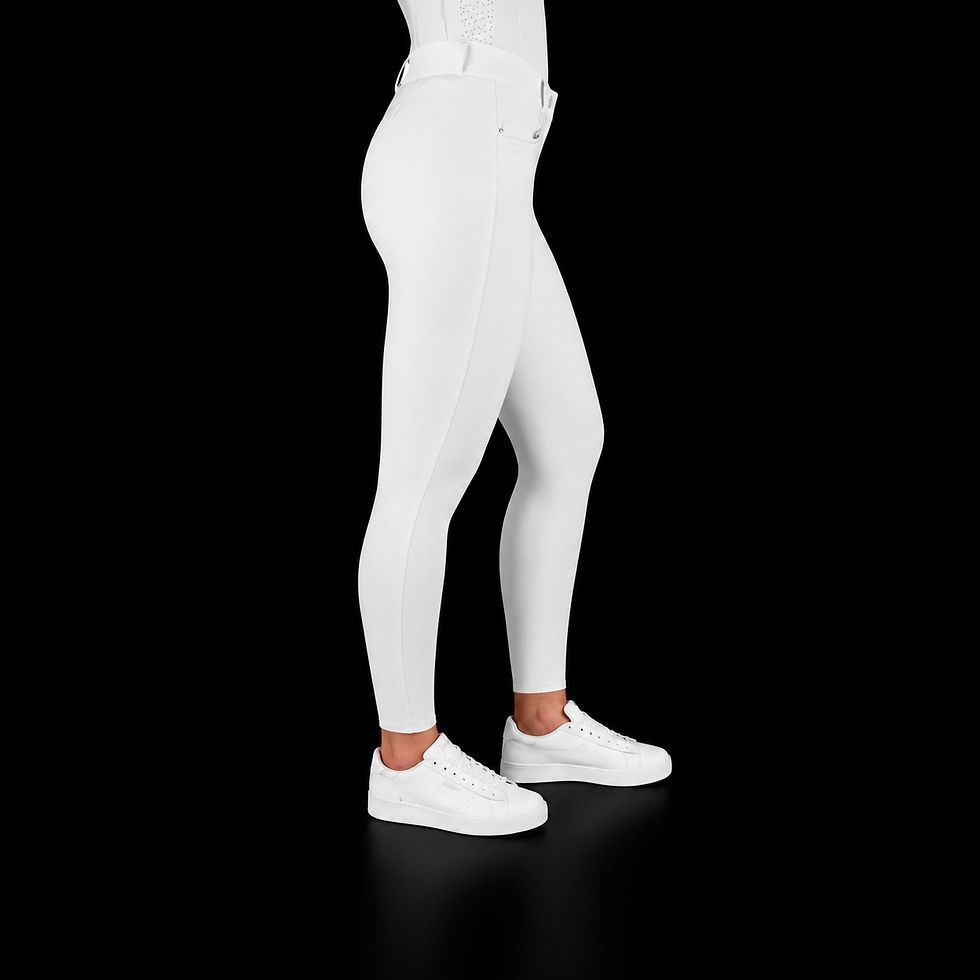 Miniature : Pantalon Carly Femme Blanc