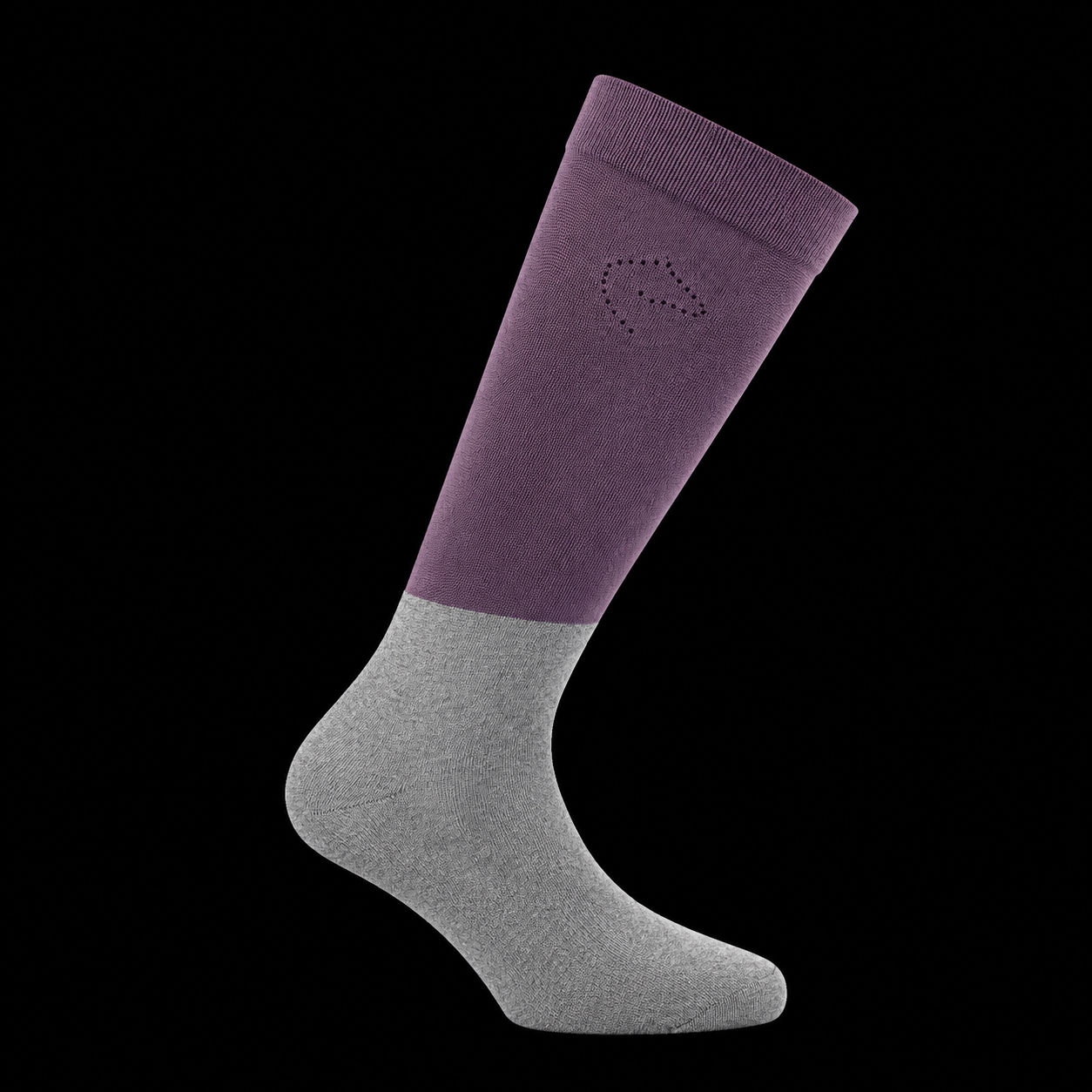 Chaussettes Compet JTM Mauve
