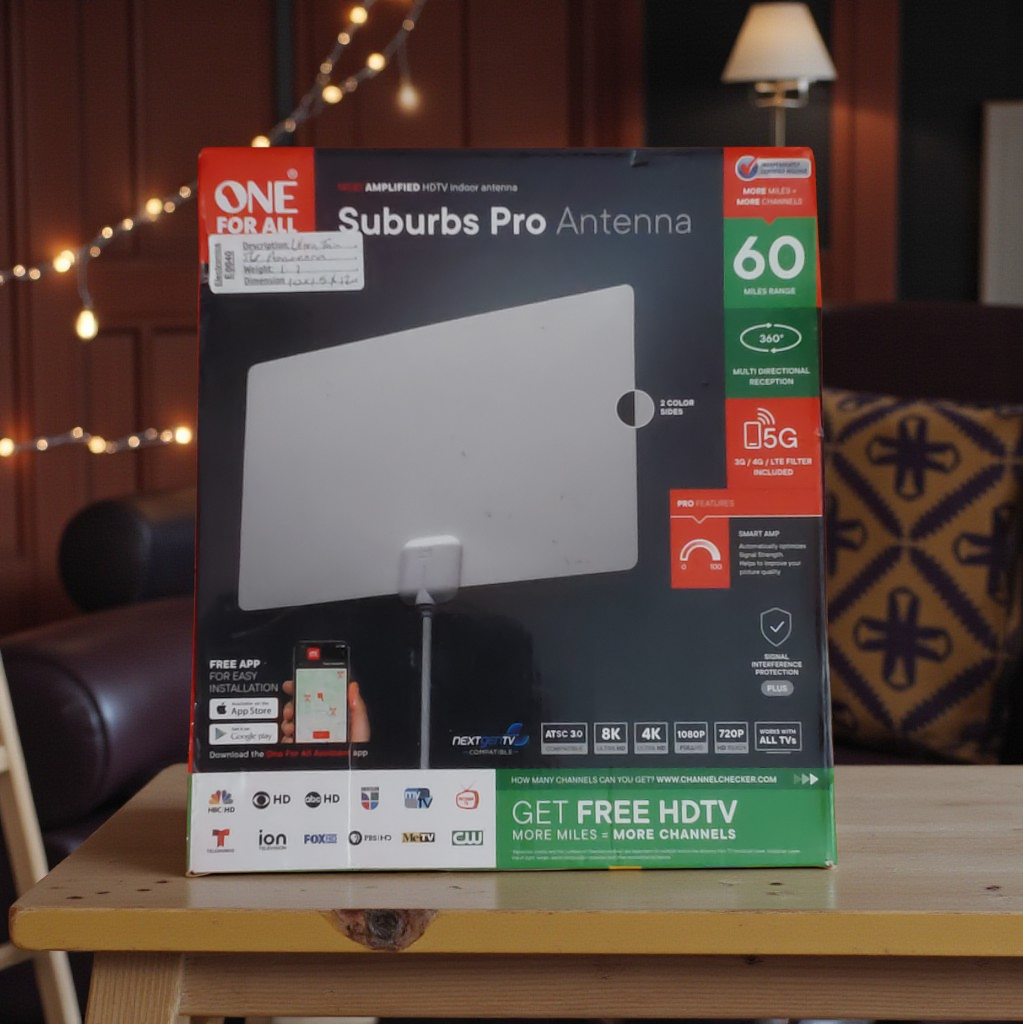 One For All - Suburbs Pro 60 Mile HDTV Indoor Antenna {E0040}
