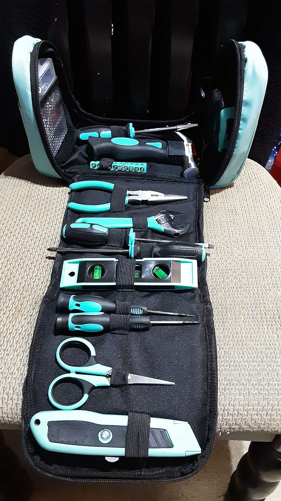 Thumbnail: NEW - Her Hardware Homeowner's Tool Multi Purpose Set 122 PC {6005}