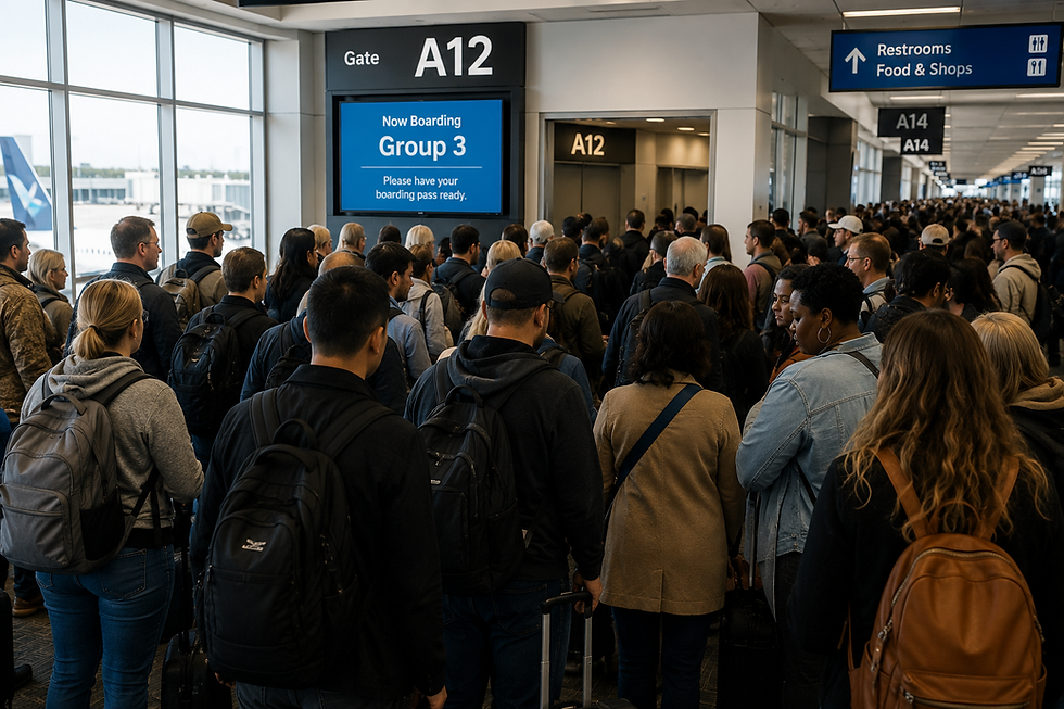 What Does 'Gate Lice' Mean at the Airport?