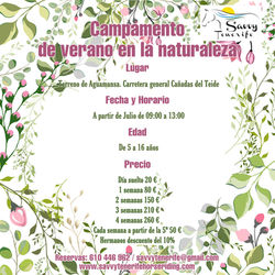 Campamento infantil La Orotava