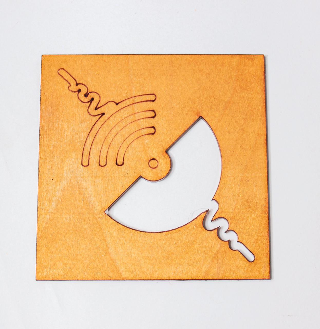 Music Wood Coaster 01