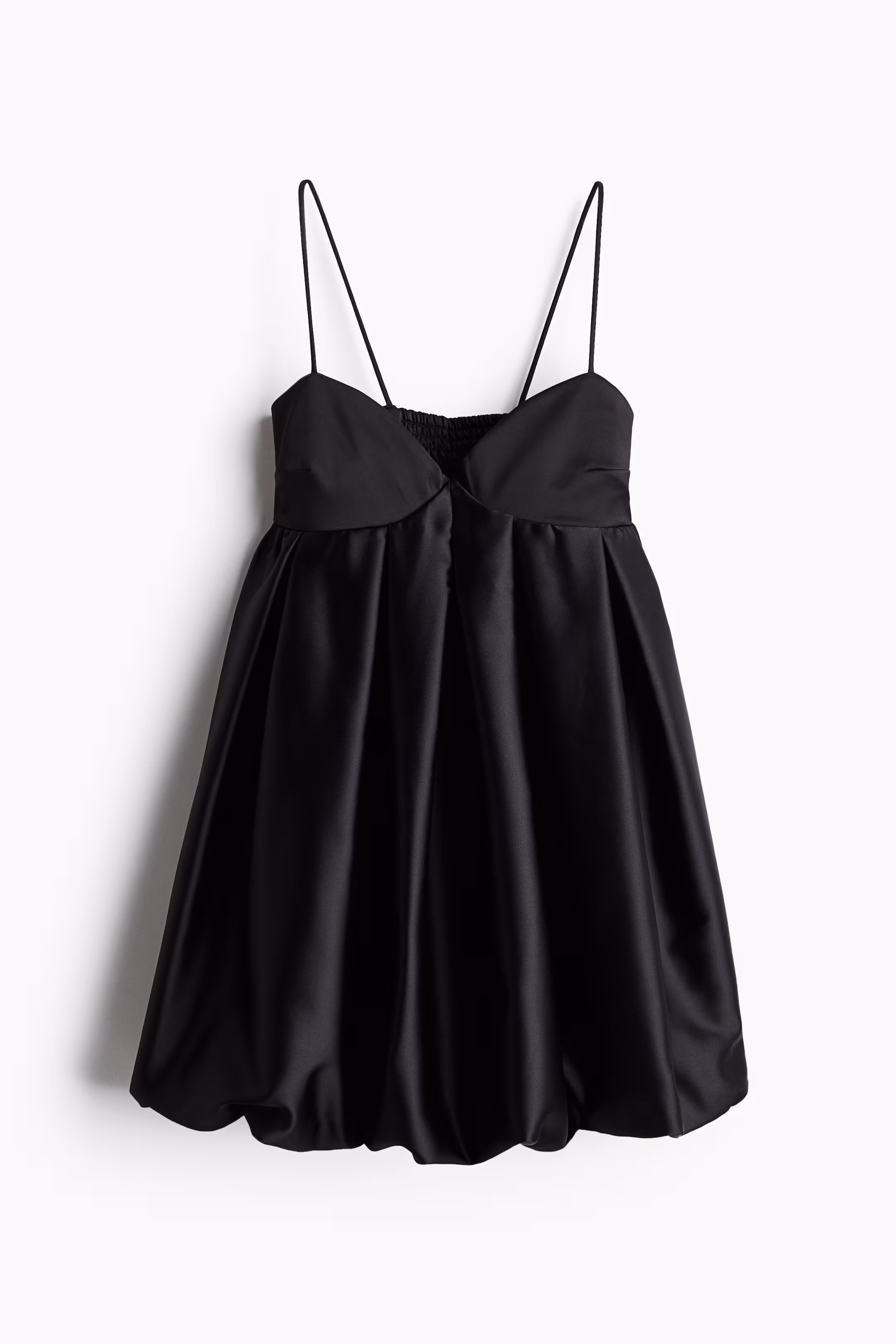 short black bubble dress