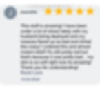 5 star review for our Healing Lotion from Jeanette