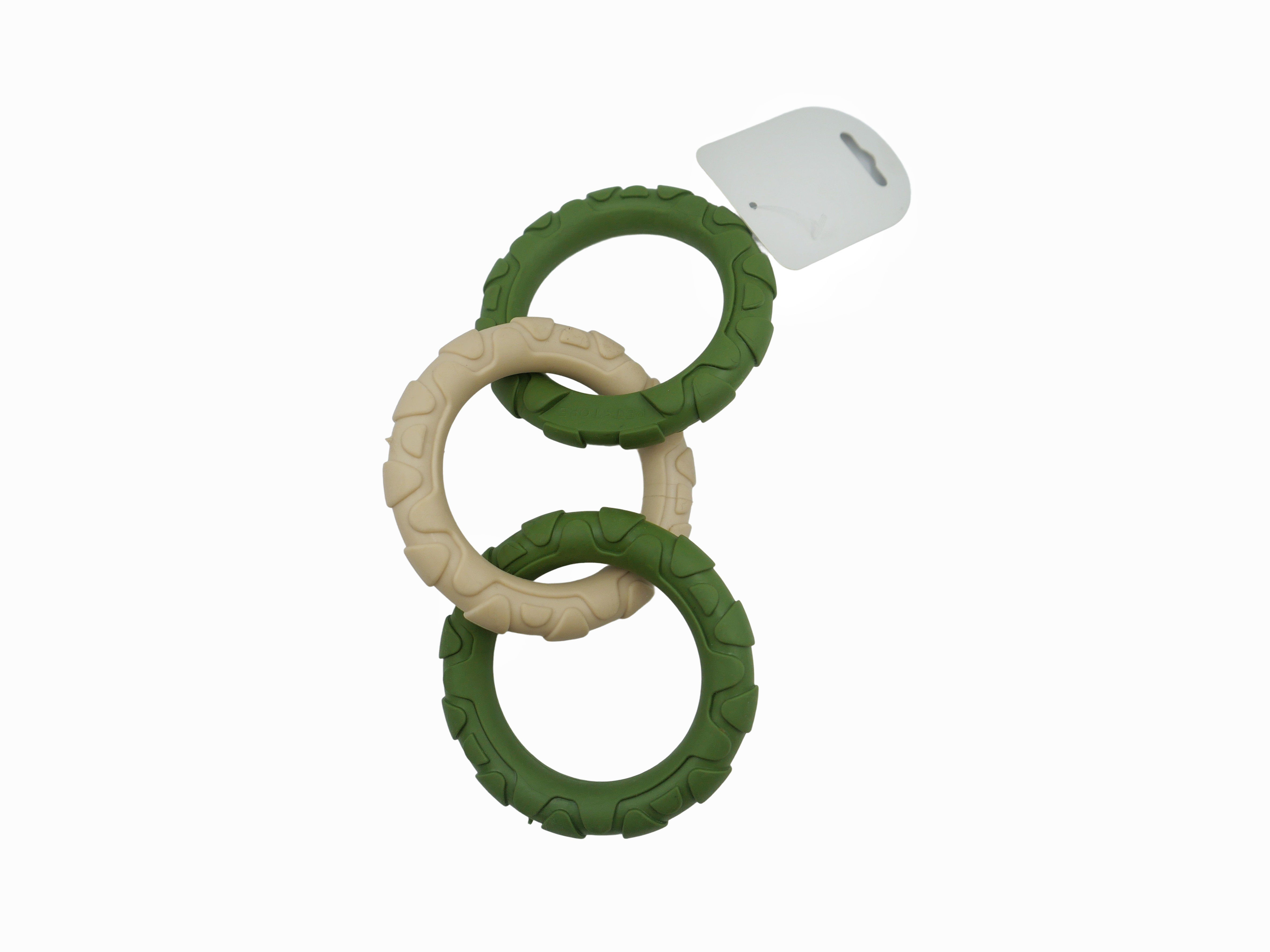Triple Ring Dog Toy